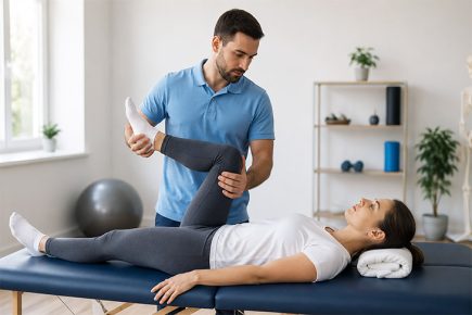 Fizioterapevt pri rehabilitaciji